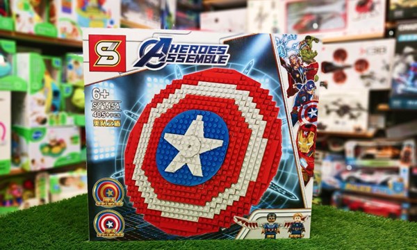 لگو مارول سپر کاپیتان آمریکا 405 قطعه مدل Captain America Lego SY1454_لگو