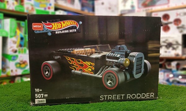 لگو تکنیک ماشین مسابقه ای هات ویلز 507 قطعه مدل Hot Wheels Mega Street Rodder _لگو