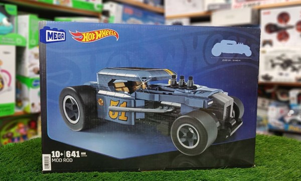 لگو تکنیک ماشین مسابقه ای هات ویلز 641 قطعه مدل Hot Wheels Mega Mod Rod _لگو