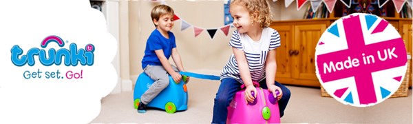 چمدان سواری کودک با ظرفیت 18 لیتر طرح صورتی مدل 0061 Trunki 18L_کیف و کوله پشتی