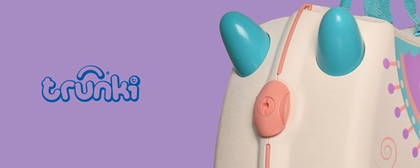 چمدان سواری کودک با ظرفیت 18 لیتر طرح شتر لاما مدل 00356 Trunki 18L_کیف و کوله پشتی