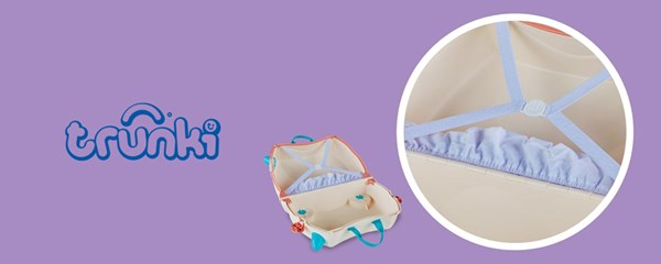 چمدان سواری کودک با ظرفیت 18 لیتر طرح شتر لاما مدل 00356 Trunki 18L_کیف و کوله پشتی