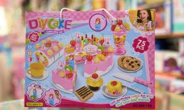 ست اسباب‌ بازی کیک تولد موزیکال 75 تکه مدل Musical Birthday Cake Playset 20_889_ اسباب بازی لوازم خانگی