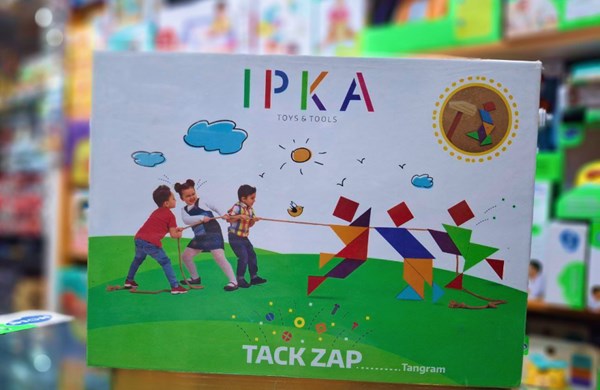 اسباب بازی بازی میخ و چکش تنگرام 49 قطعه_ بازی فکری