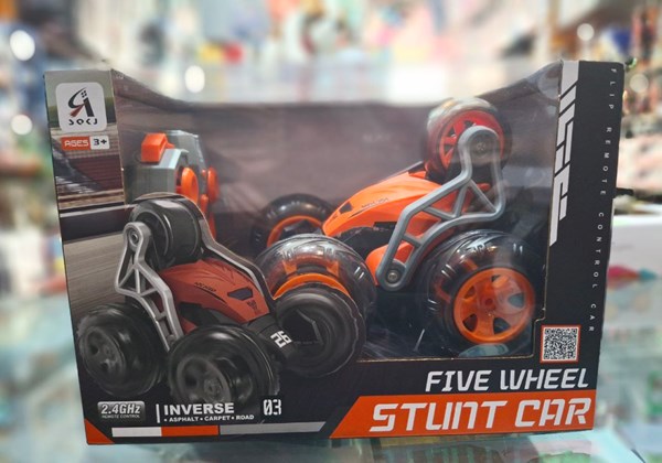 ماشین کنترلی شارژی دیوانه چرخشی 360 درجه سرعت بالا رنگ نارنجی مدل SQ2335_ماشین کنترلی