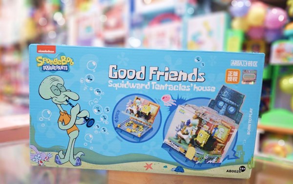 لگو باب اسفنجی و اختاپوس مدل AB0025