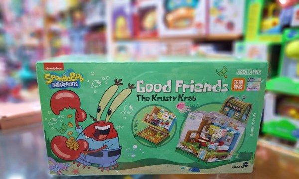 لگو رستوران کراستی کراب آقای خرچنگ از سری باب اسفنجی 310 قطعه مدل AB0026_لگو