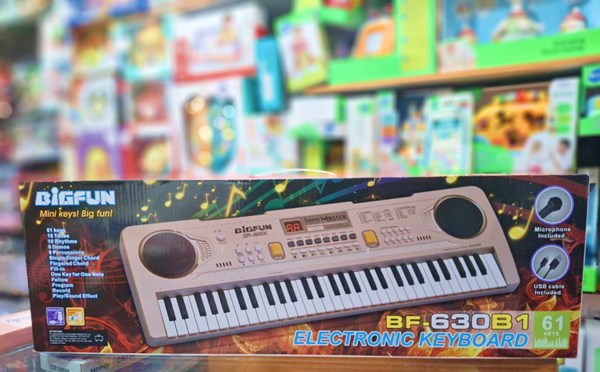 اسباب بازی آموزشی ارگ بیگفان 61 کلید مدل BIGFUN 630_اسباب بازی موسیقی