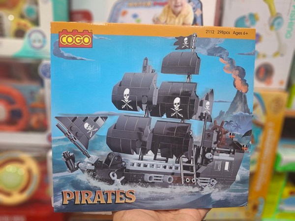 لگو کریتور کشتی دزدان دریایی کوگو 298 قطعه مدل CoGo 2112_لگو
