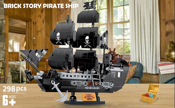 لگو کریتور کشتی دزدان دریایی کوگو 298 قطعه مدل CoGo 2112_لگو