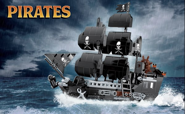 لگو کریتور کشتی دزدان دریایی کوگو 298 قطعه مدل CoGo 2112_لگو