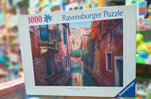 پازل 1000 قطعه راونزبرگر Ravensburger طرح پاییز در ونیز_لگو
