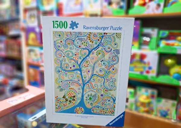 پازل 1500 قطعه راونزبرگر Ravensburger طرح درخت آبی جک اوتانیو_لگو