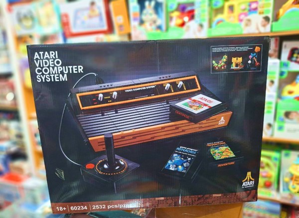 لگو کریتور کنسول بازی آتاری 2532 قطعه مدل 60234 Creator model_Atari Video Game Console_لگو