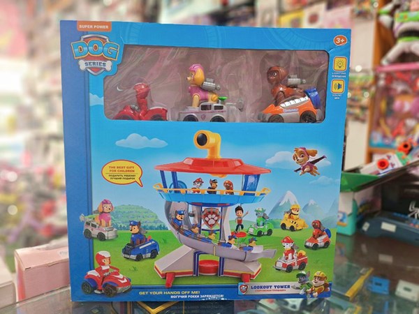 برج مراقبت سگ های نگهبان پاو پاترول Paw Patrol_ اکشن فیگور