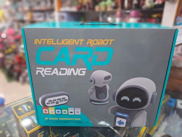 ربات اسباب بازی هوشمند آموزشی 72 کارته با ضبط و پخش صدا_ربات اسباب بازی