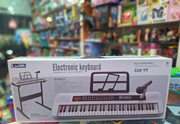اسباب بازی آموزشی ارگ پایه دار 61 کلید مدل Children's keyboard 61 keys 328_77_اسباب بازی موسیقی