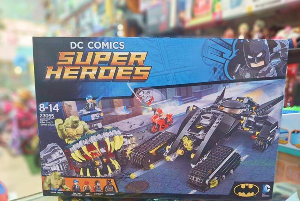 لگو دی سی بتمن 759 قطعه مدل Batman Killer Croc Sewer Smash 23055_لگو