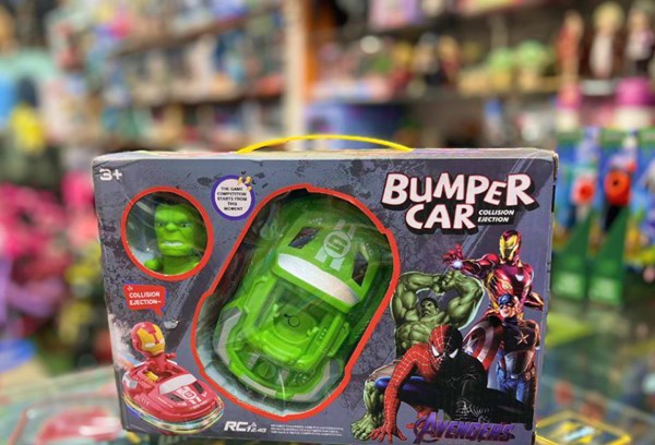 ماشین کنترلی تصادفی دودزا طرح هالک کد 6675_ماشین کنترلی