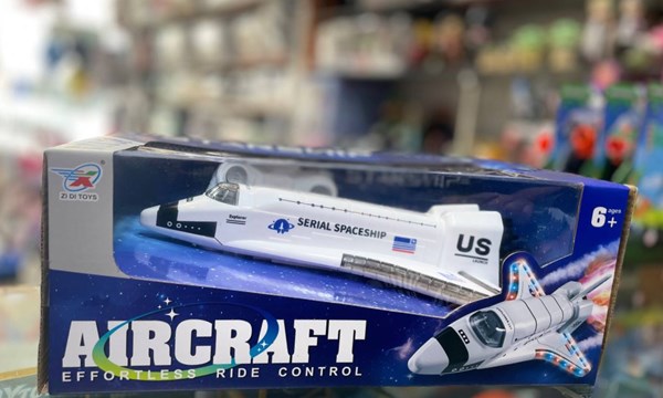 شاتل فضایی کنترلی دودزا Lean Toys مدل Aircraft 2048_ماشین کنترلی