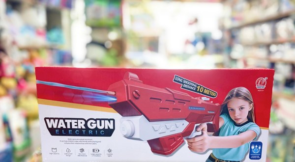 تفنگ اسباب بازی آب پاش شارژی مدل Electric Water Gun 79006_تفنگ اسباب بازی