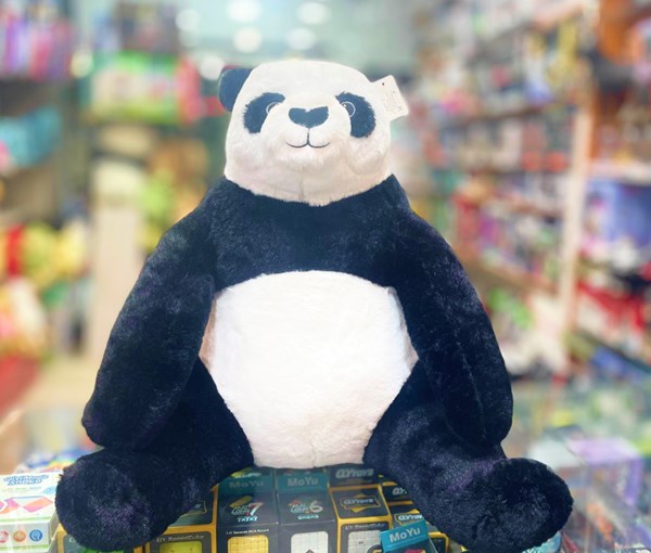 عروسک پولیشی اورجینال پاندای پتو دار_عروسک