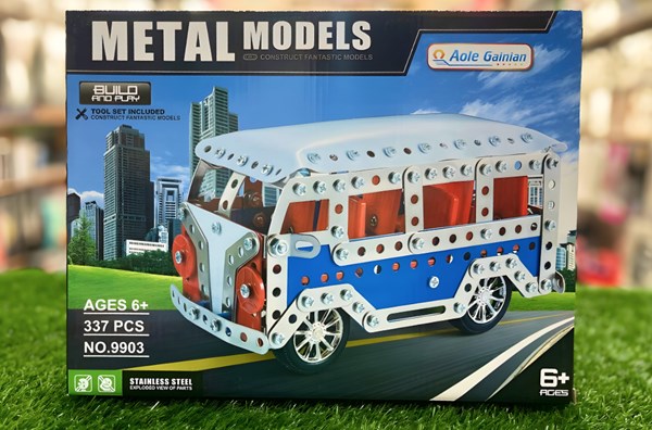 ماشین ساختنی فلزی فولکس مدل 9903