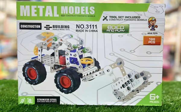 ماشین ساختنی فلزی بولدوزر مدل 3111