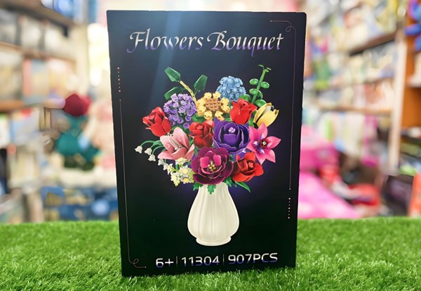 لگو دسته گل رنگی مدل 11304