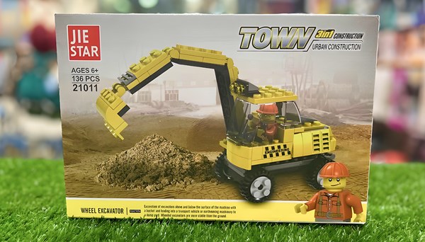 لگو ماشین راهسازی مدل 21011