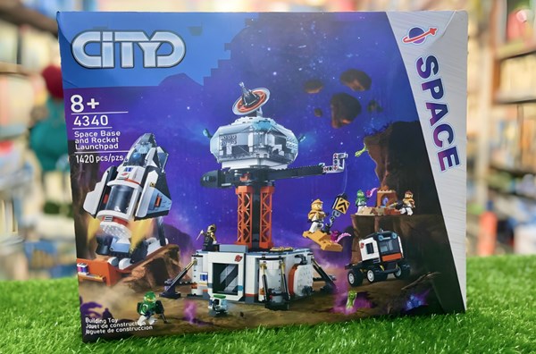 لگو ایستگاه فضایی و سکوی پرتاب موشک مدل 4340