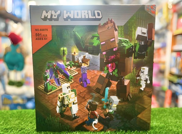 لگو ماینکرافت هیولای جنگل مدل 60075