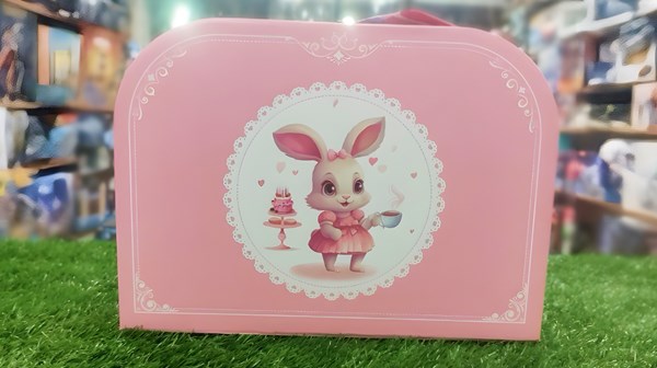 اسباب بازی ست چای خوری فلزی طرح خرگوش مدل 610