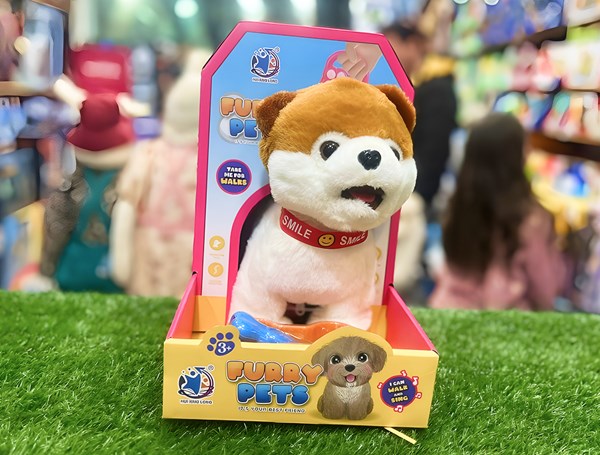 عروسک سگ رباتیک با دسته کنترلی مدل 551