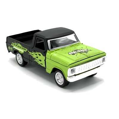 اسباب بازی ماشین فلزی وانت رنگ سبز