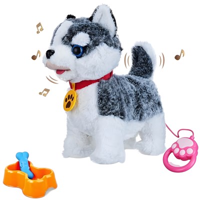 عروسک سگ رباتیک با دسته کنترلی مدل 555