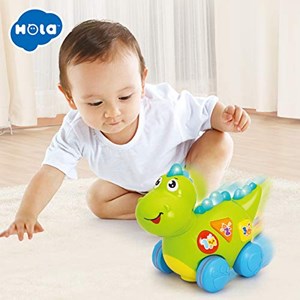 اسباب بازی دایناسور موزیکال هولی تویز Hola Toys مدل 6105 baby dino_ اسباب بازی نوزادی