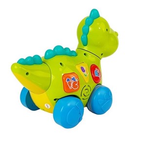 اسباب بازی دایناسور موزیکال هولی تویز Hola Toys مدل 6105 baby dino_ اسباب بازی نوزادی