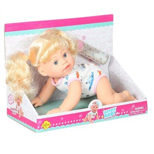 عروسک نوزاد دختر چهار دست و پا LOVELY BABY مدل Crawling Doll_عروسک