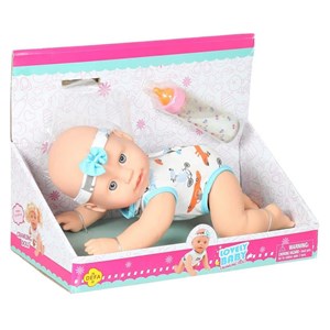 عروسک نوزاد پسر چهار دست و پا LOVELY BABY مدل Crawling Doll_عروسک