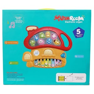 ارگ آموزشی موزیکال طرح قارچ با آمارگ آموزشی موزیکال طرح قارچ با آموزش صدای حیوانات Mushroom Piano Toy_اسباب بازی نوزادیوزش صدای حیوانات Mushroom Electric Organ_اسباب بازی نوزادی