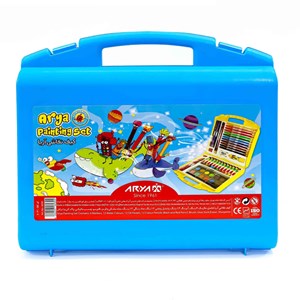 کیف نقاشی آریا 48 تکه 4 رنگ Arya Painting Set_اسباب بازی علمی