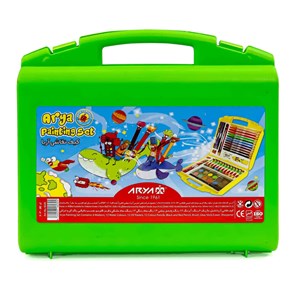 کیف نقاشی آریا 48 تکه 4 رنگ Arya Painting Set_اسباب بازی علمی