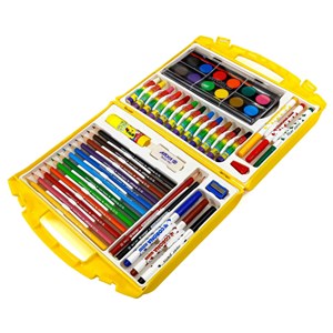 کیف نقاشی آریا 48 تکه 4 رنگ Arya Painting Set_اسباب بازی علمی
