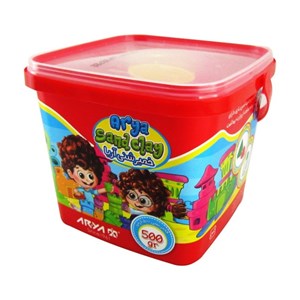 خمیر شنی 500 گرمی با ابزار آریا ARYA_اسباب بازی