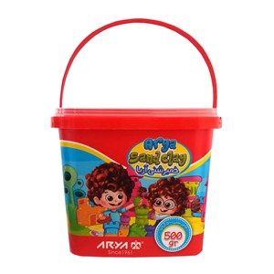 خمیر شنی 500 گرمی با ابزار آریا ARYA_اسباب بازی