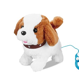 سگ کنترلی سخنگو و موزیکال سفید Pet Play Set Toys_عروسک رباتیک