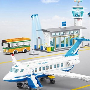 لگو سیتی فرودگاه شهر 1003 قطعه City Airport_لگو