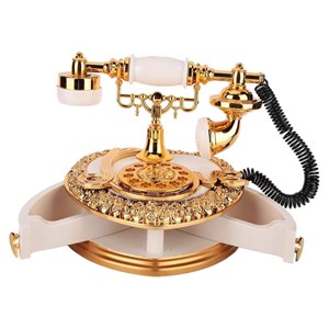 جعبه موزیکال کودک مدل تلفن سلطنتی_اسباب بازی لوازم خانگی