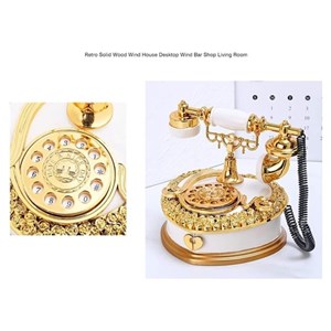 جعبه موزیکال کودک مدل تلفن سلطنتی_اسباب بازی لوازم خانگی